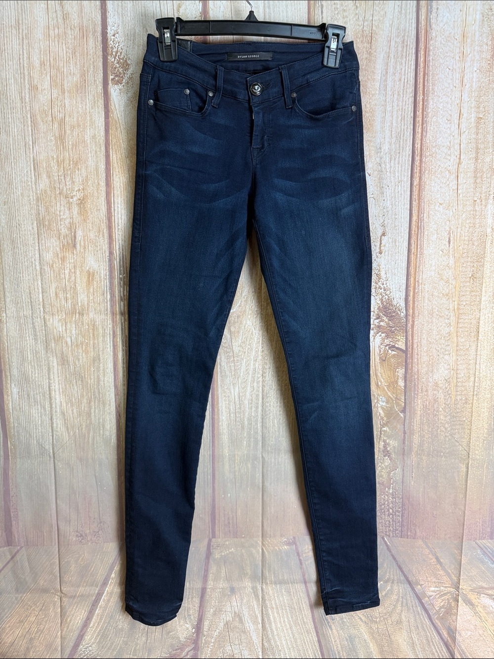 Dylan George Low Rise Dark Blue Women's Skinny Jeans Size 25